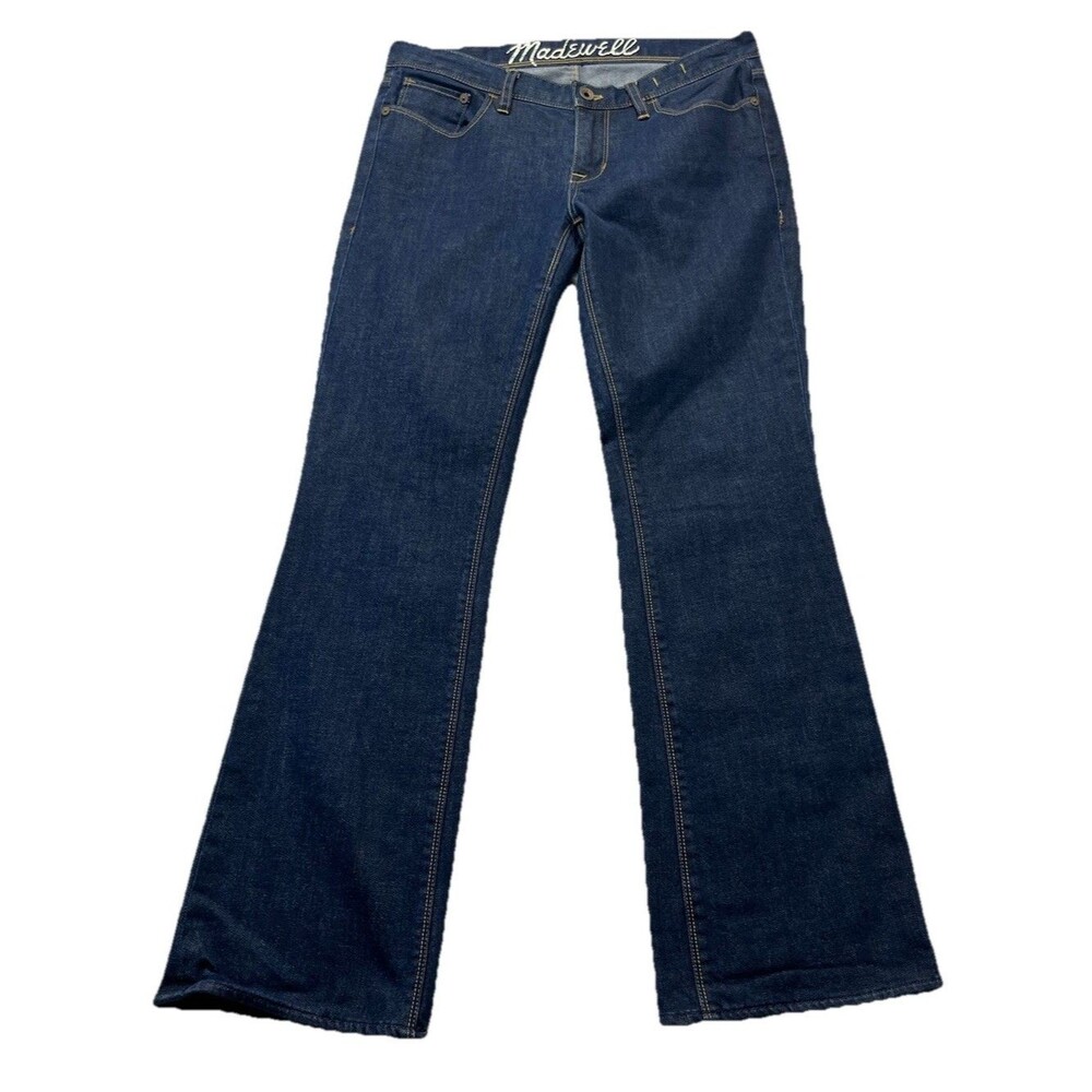 Madewell Jeans Womens 29x32 Dark Boot Legger Bootcut Low Rise Preppy Y2K Minimal